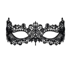 Maschera Sexy Ricamata Obsessive A701 Colore Nero Taglia Unica 2