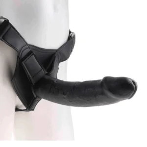 Dildo Strap-on con Fallo King Cock – 23 cm Nero