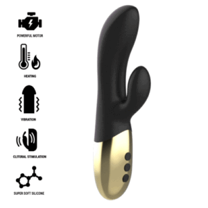 Vibratore in Silicone Rabbit Multifunzione con Effetto Calore – Ibiza 2