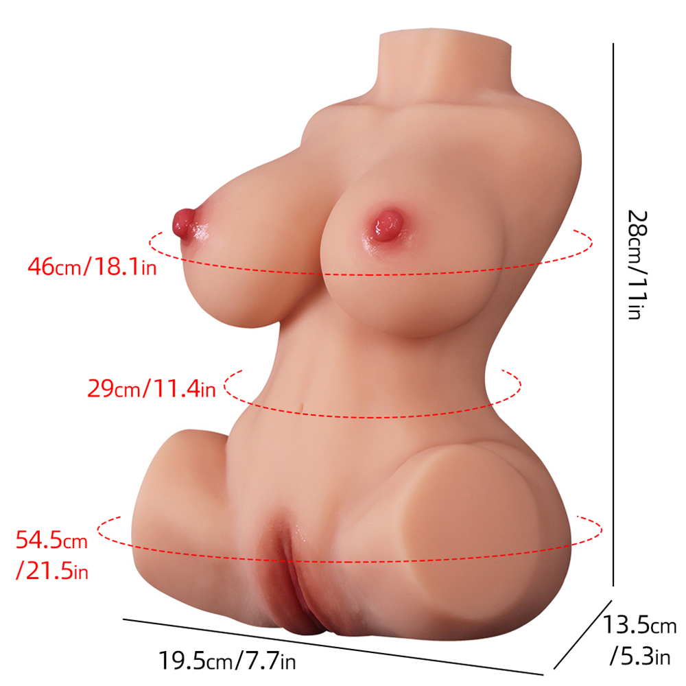 Torso Realistico con Seno Grande e Culo – Masturbatore Vagina in TPE Ultra-Morbido 27 Torso Realistico con Seno Grande e Culo – Masturbatore Vagina in TPE Ultra-Morbido 27