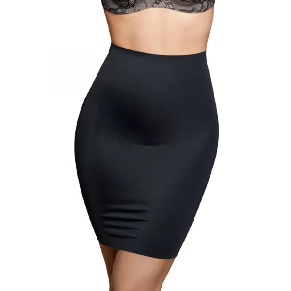 Gonna Invisibile Donna – Bye Bra Light Nera/Beige 2