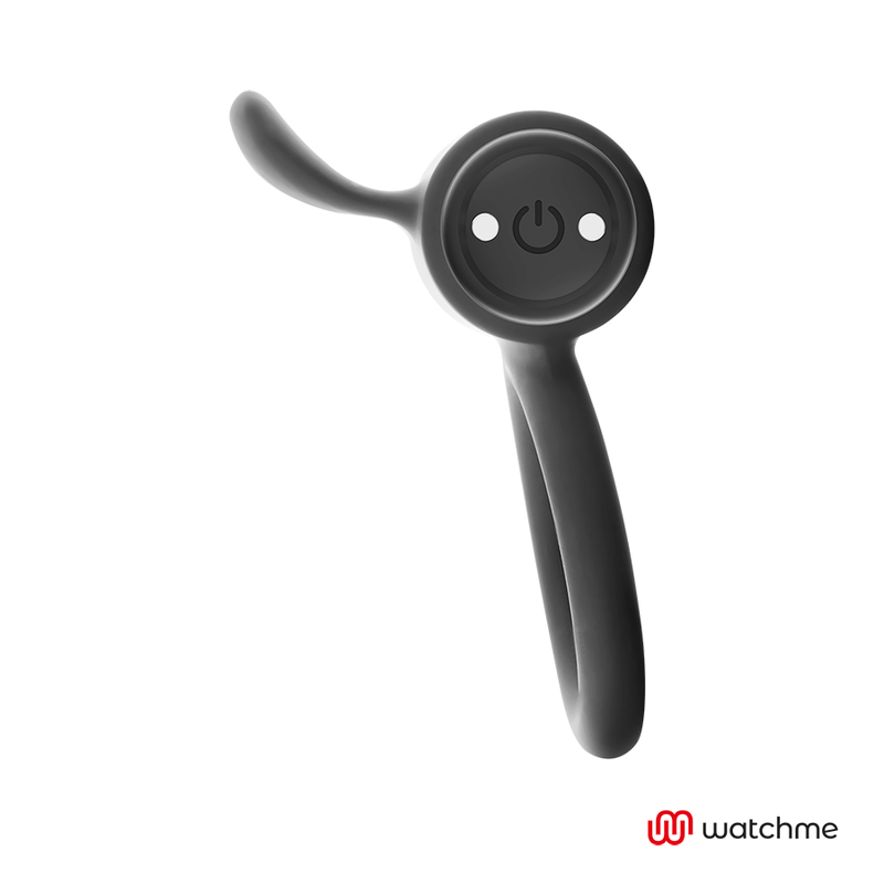 Anello Fallico Cockring con Controllo Remoto da Smartwatch – Black Silver Cameron 4 Anello Fallico Cockring con Controllo Remoto da Smartwatch – Black Silver Cameron 4