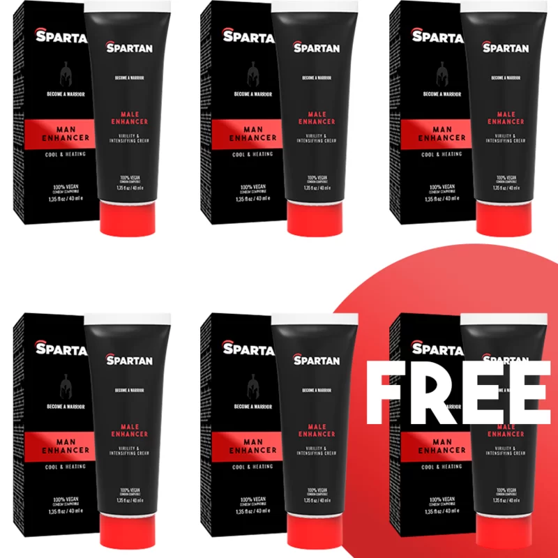 Gel Stimolante per Erezione Spartan Couple 2.1 5  pezzi +1 gratis