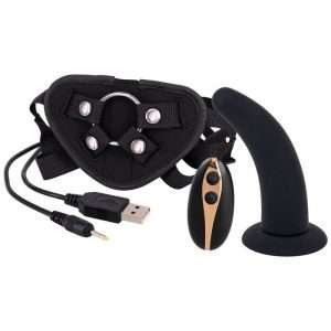 Vibratore Strapon Realistico Unisex – Harness Attraction