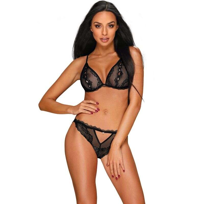 Completo Nero Sexy 2 pezzi – Millagro Obsessive