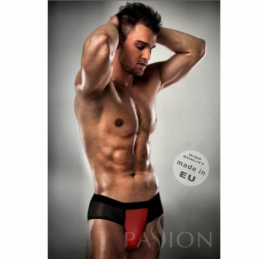 Boxer Aperto Con Perizoma Rosso – Passion Men Lingerie