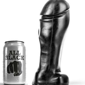 Pene Nero Realistico di 22 cm – All Black 2