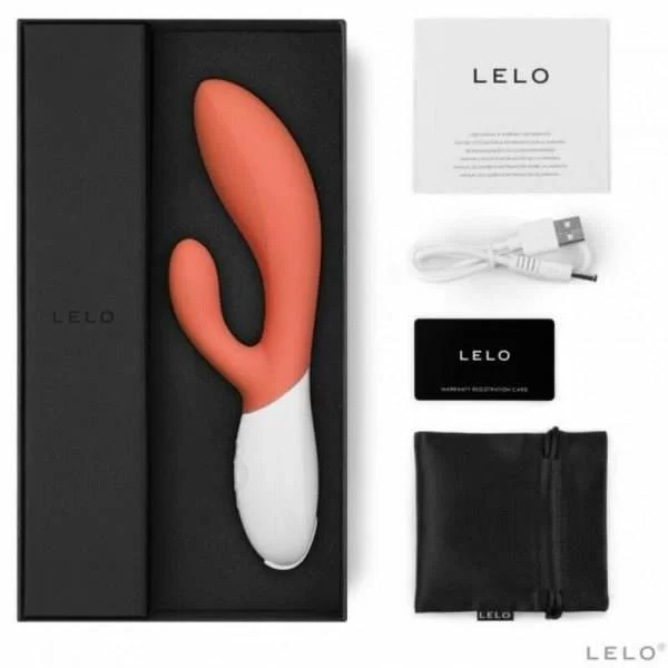 Vibratore Lelo Ina 3 Rosso Corallo 2