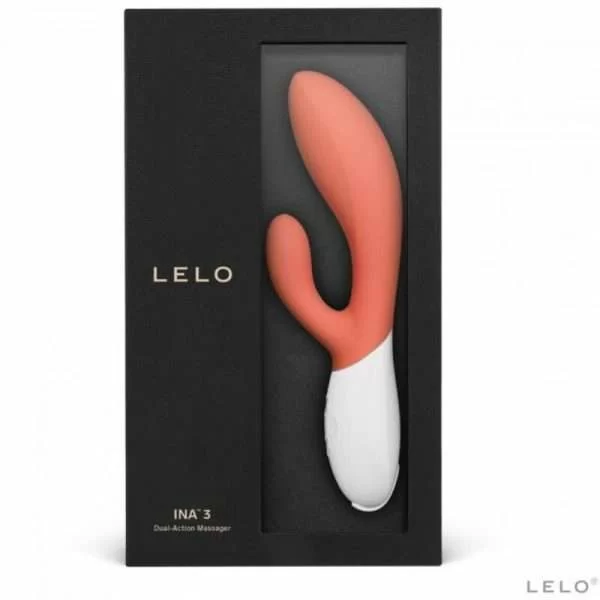 Vibratore Lelo Ina 3 Rosso Corallo 3