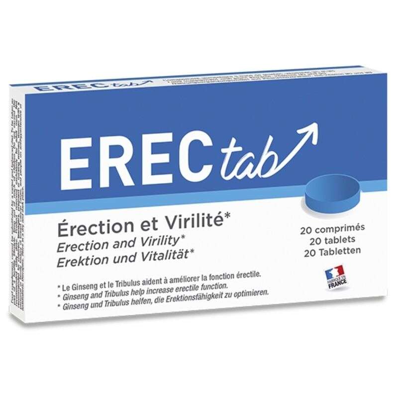 Integratore per Erezione Erectab e Virilità 20 Capsule