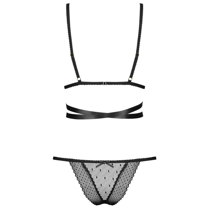 Completo Intimo Sexy con Trasparenze Obsessive Bowessa 3 Completo Intimo Sexy con Trasparenze Obsessive Bowessa 3