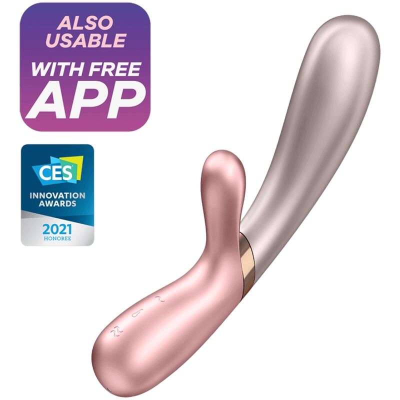 Vibratore Satisfyer Hot Lover Rosa-Beige 6