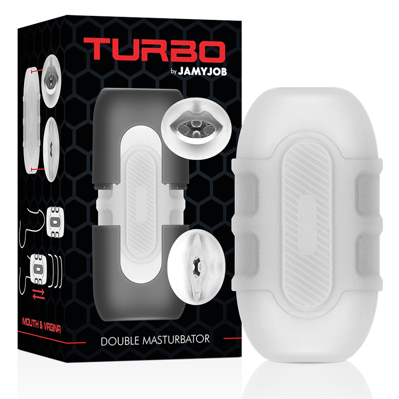 Masurbatore Doppio Bocca e Vagina Turbo – Jamyjob