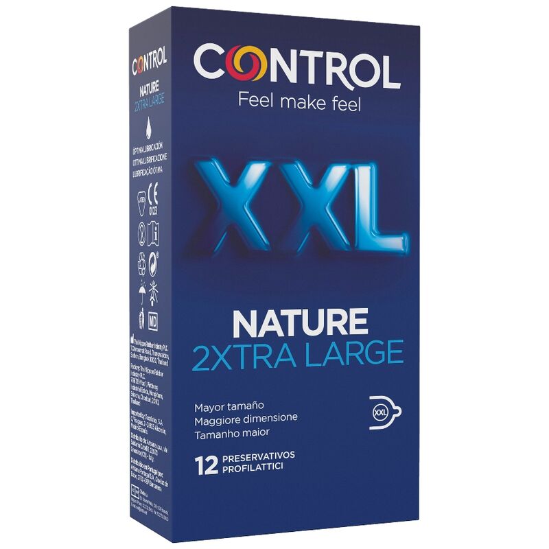 Preservativi XXL Control Nature 12 pz 2