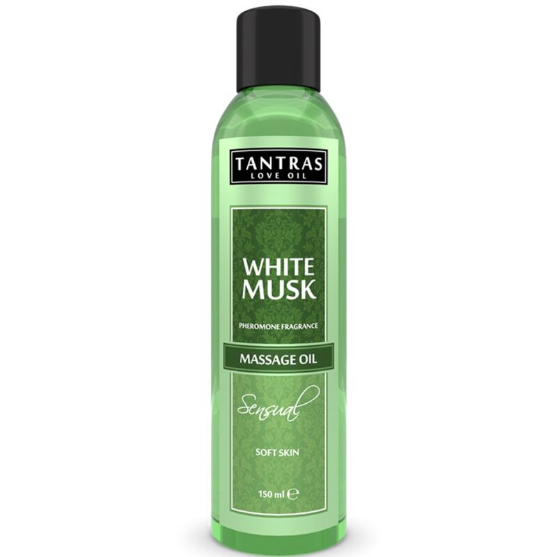 Olio per Massaggi Tantras Love Muschio Bianco 150 Ml