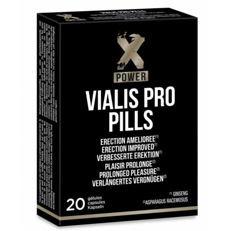 Pillole per Erezione Xpower Vialis Pro – 20 Pillole