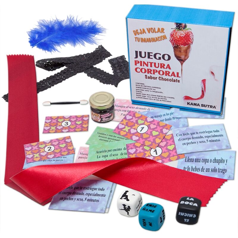 Gioco Erotico a Dadi con Body Paint al Cioccolato Diablo Picante