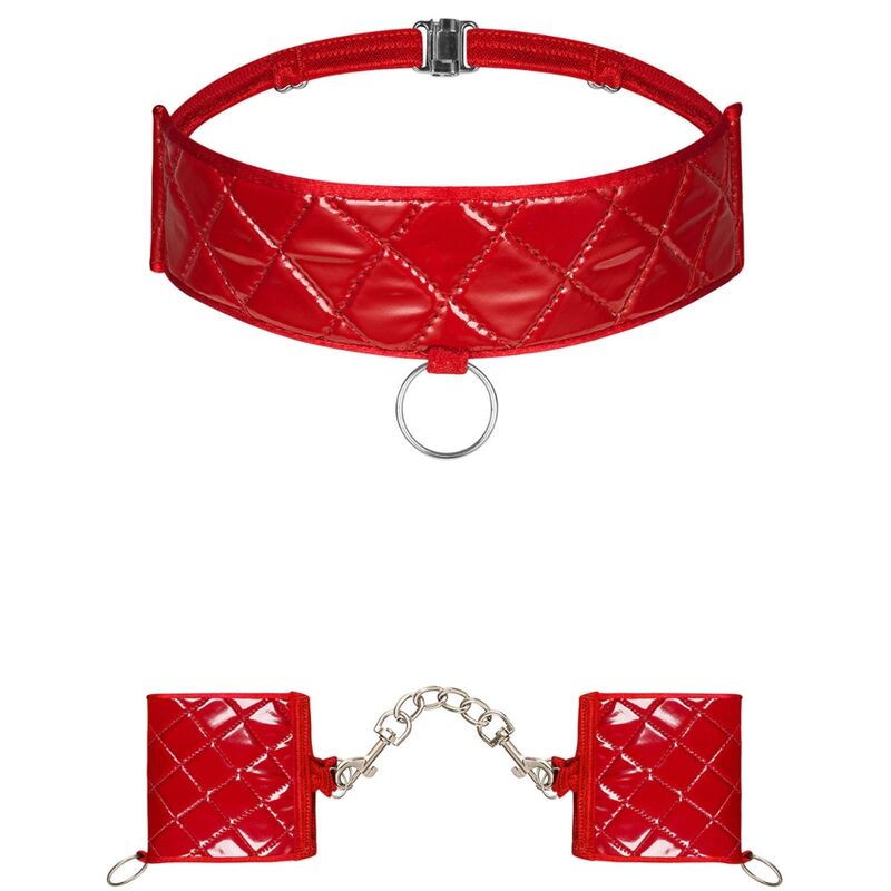 Collare Bondage Begme Black Edition Premium in Pelle Vegana