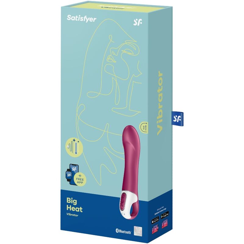 Vibratore Punto G Satisfyer Big Heat 4 Vibratore Punto G Satisfyer Big Heat 4