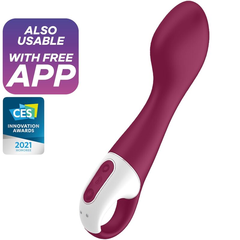 Vibratore Punto G Effetto Calore – Satisfyer Hot Spot