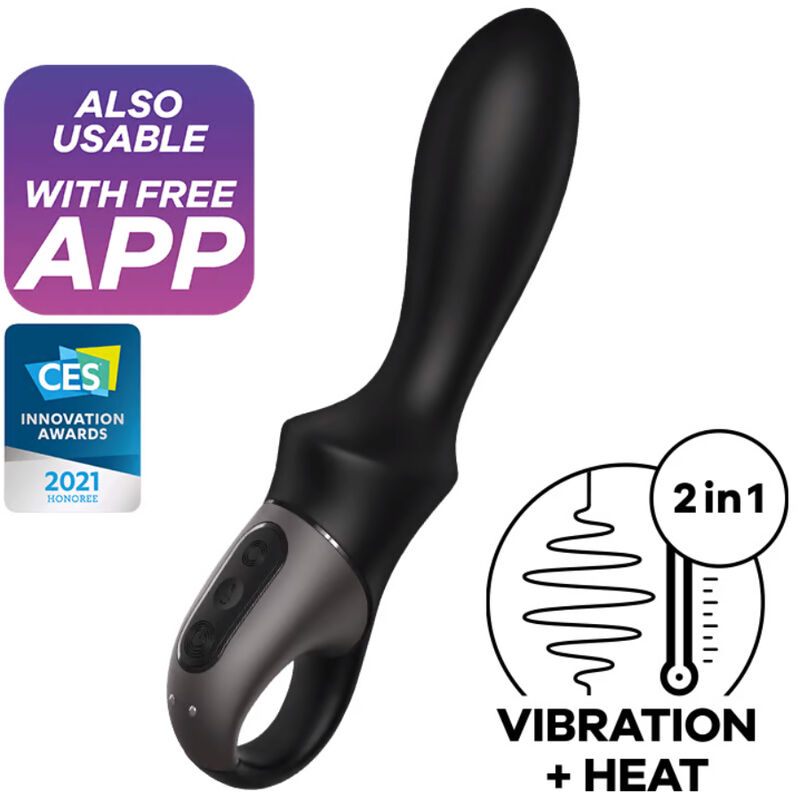 Vibratore Anale Satisfyer Heat Climax