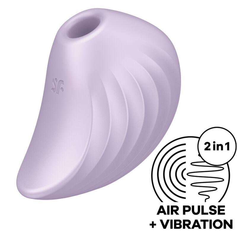 STIMOLATORE E VIBRATORE SATISFYER PEARL DIVER – VIOLA