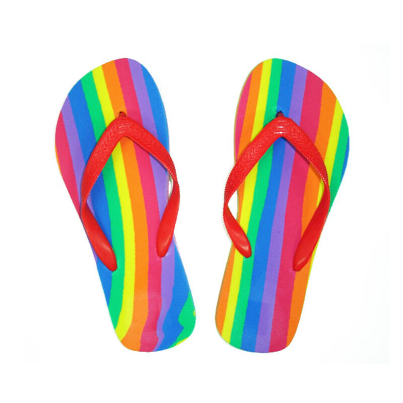 Ciabatte Infradito Colori Arcobaleno numero 42-43 Bandiera LGBT Pride