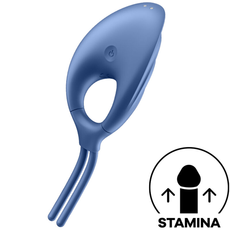 Anello Fallico Vibrante Satisfyer Swordsman Blu