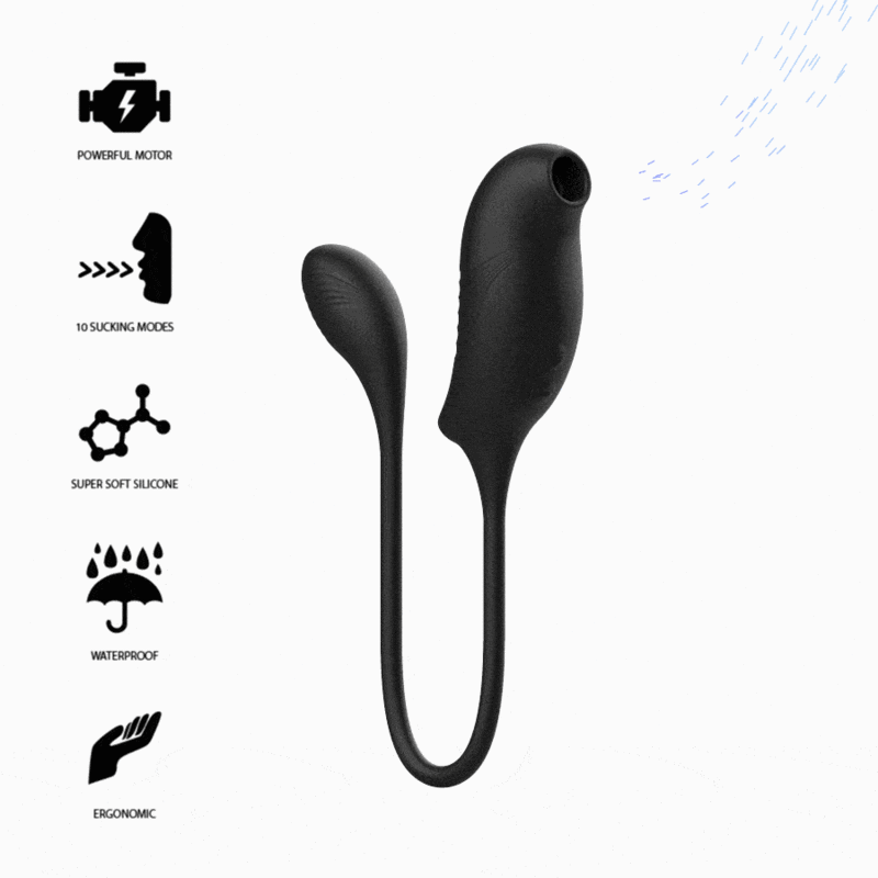 Vibratore Succhia Clitoride e Stimolatore Vibrante – Ibiza 2 Vibratore Succhia Clitoride e Stimolatore Vibrante – Ibiza 2