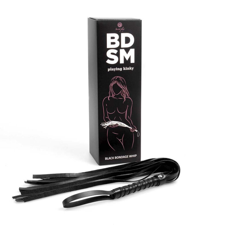 Frustino Bondage Darkness Riding Crop Nero 47 cm 21