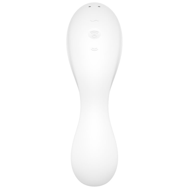 Stimolatore Clitoride Satisfyer Curvy Trinity 5 ad Aria E Vibrante 3 Stimolatore Clitoride Satisfyer Curvy Trinity 5 ad Aria E Vibrante 3
