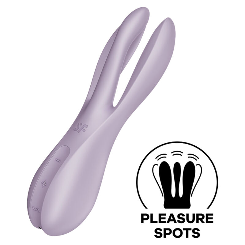 Satisfyer Threesome 2 Vibratore – Viola