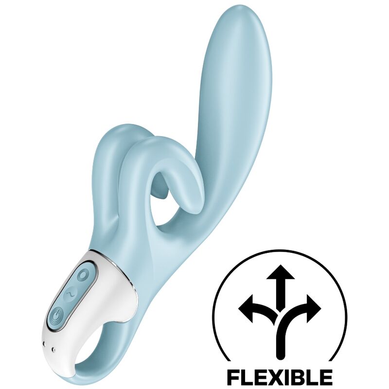 Satisfyer Touch Me Rabbit Vibrante – Blu