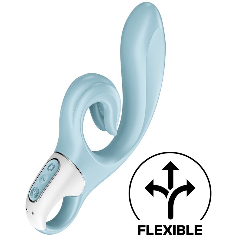 Vibratore in Silicone Rabbit Multifunzione con Effetto Calore – Ibiza