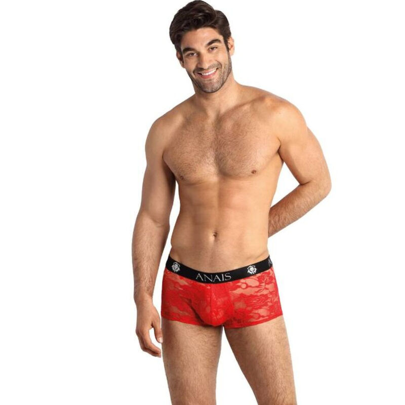 Boxer Uomo Rosso con Trasparenze – Anais