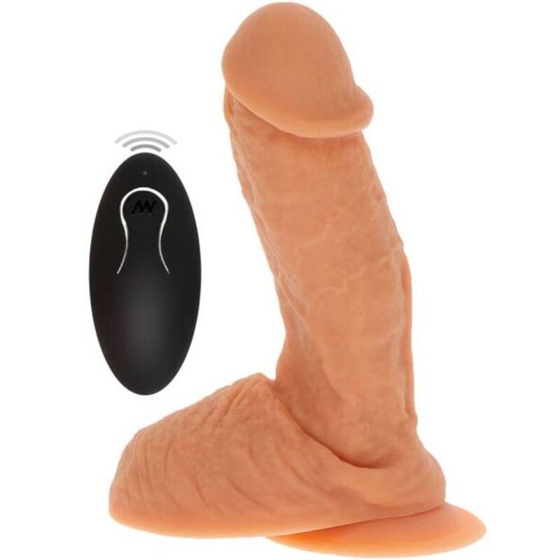 Dildo Vibrante in Silicone di 17 cm – Get Real