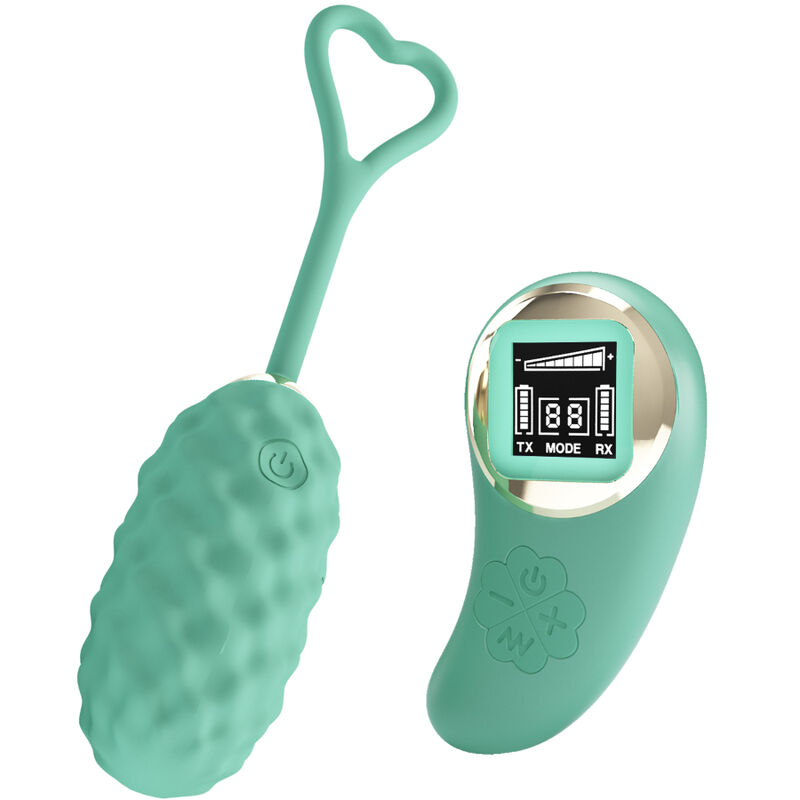 Uovo Vibrante Pretty Love Con Telecomando Verde Vivian