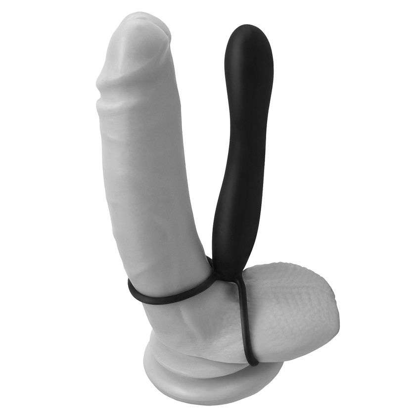 Anelli per Pene e Testicoli kit 3 pezzi nero – Addicted Toys 4