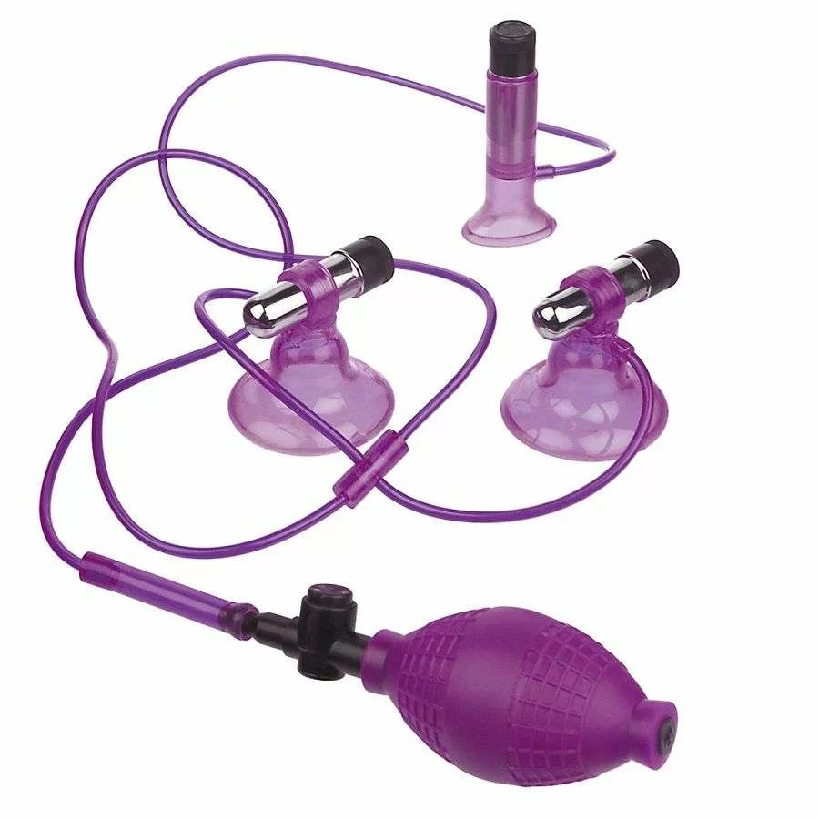 Succhia Capezzoli e Clitoride Vibrante Fatish Fantasy viola