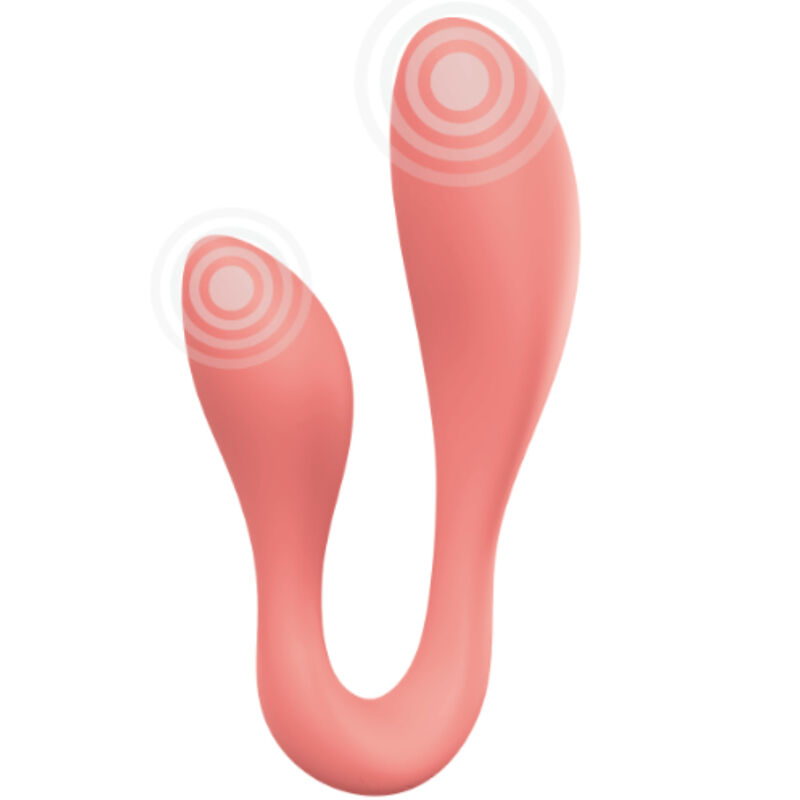 ADRIEN LASTIC – COPPIA SEGRETI II DOPPIA STIMOLAZIONE ROSA + APP GRATUITA 2