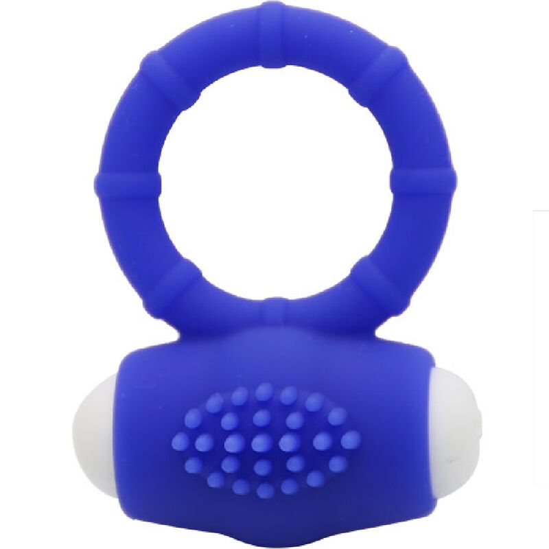 Anello Fallico Vibrante Armony Power O In Silicone Blu