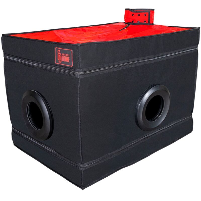 SECRET DOME – KINK CLUB LA NICHE CABIN NERO E ROSSO