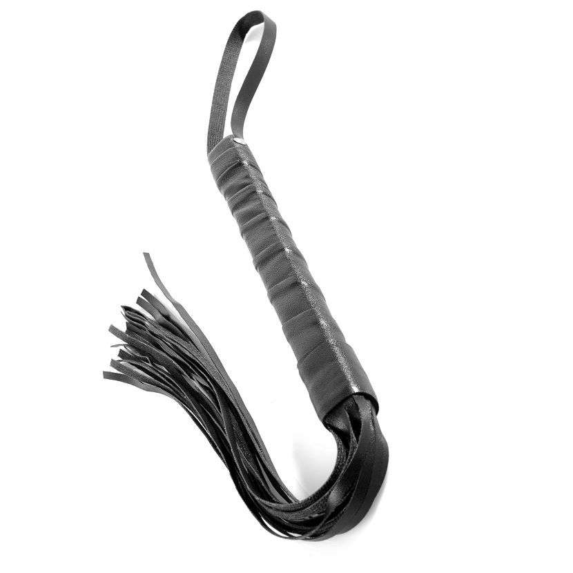 Frustino Bondage Darkness Riding Crop Nero 47 cm