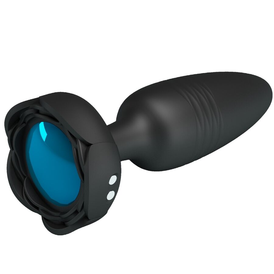 PRETTY LOVE – TARION PLUG ANALE CON LUCE LED NERO 12,5 CM