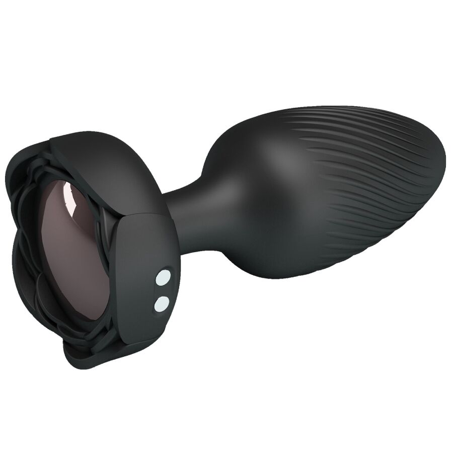PRETTY LOVE – OSBORN PLUG ANALE CON LUCE LED NERO 9,8 CM