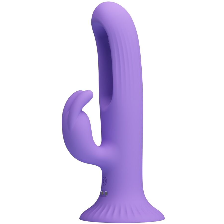PRETTY LOVE – VIBRATORE CONIGLIO KILLMOULIS 12 MODALITÀ DI VIBRAZIONE VIOLA 2