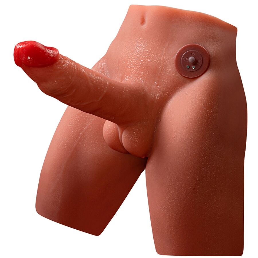 Dildo Masturbatore Donna Realistico Con Spinta e Vibrazione 17 Cm Jason – Xise