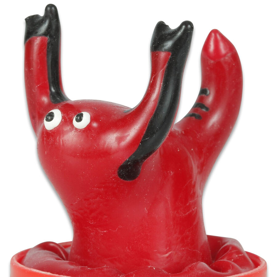 CONDOMERIE – PRESERVATIVI NOVITÀ DIPINTI A MANO SCORPIONE ROSSO