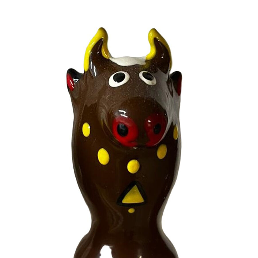 CONDOMERIE – PRESERVATIVI NOVITÀ DIPINTI A MANO BULL BLACK MODELLO 2