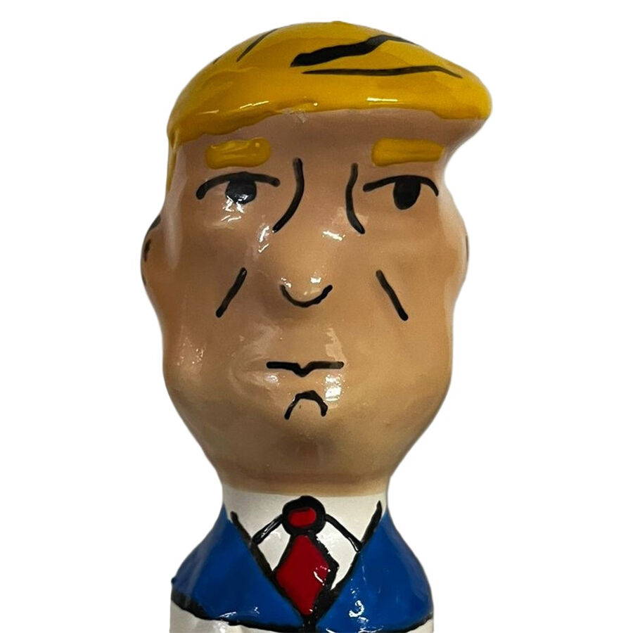 CONDOMERIE – PRESERVATIVI NOVITÀ DIPINTI A MANO GRUMPY TRUMP XL